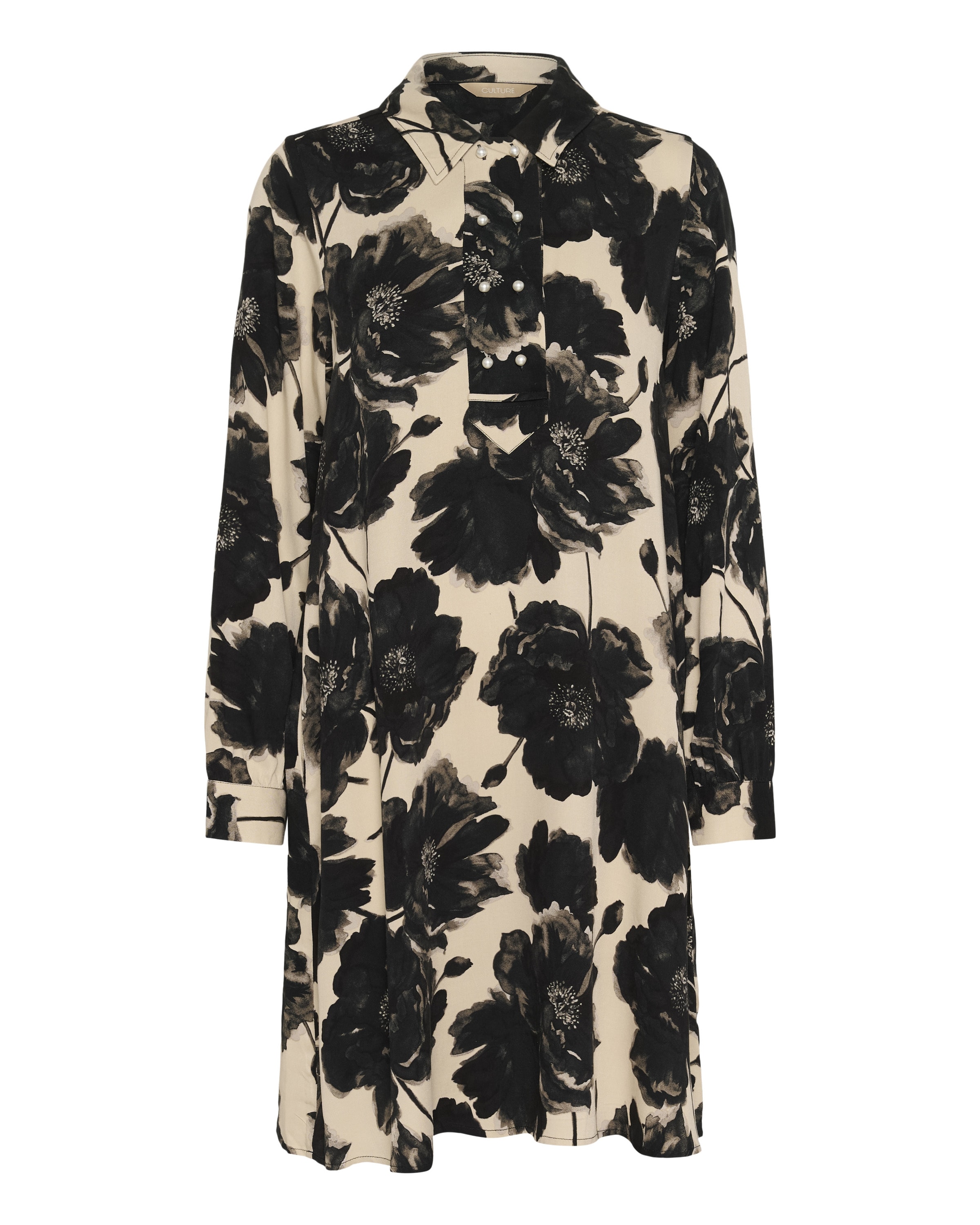 Robe 'CUrachel Elitha' CULTURE en blanc : devant