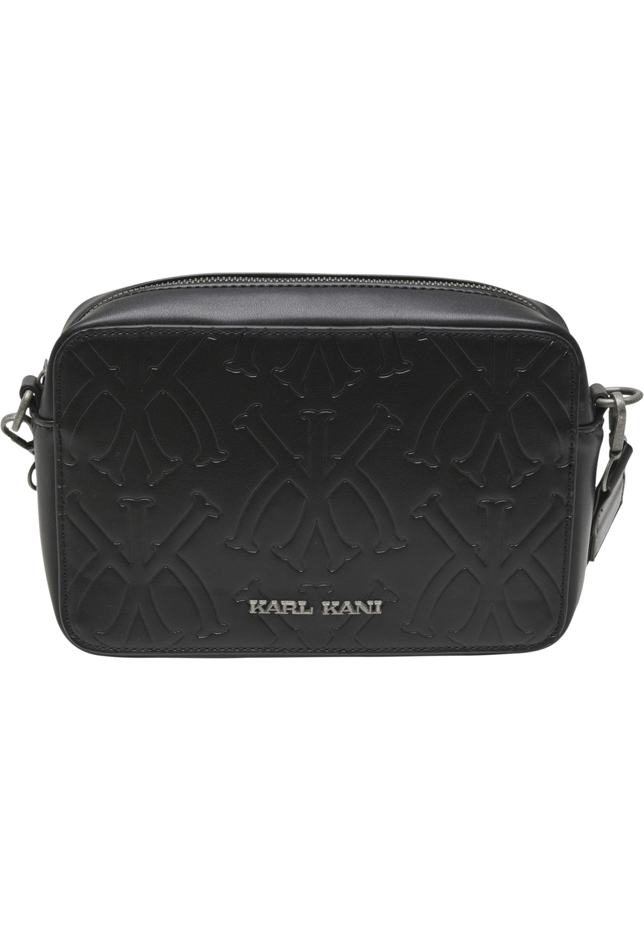 Karl Kani - Mala de ombro 'Insignia' em preto: frente