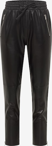 Carlo Colucci Pants 'Demichiel' in Black: front
