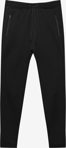 Pantalon Pull&Bear en noir : devant