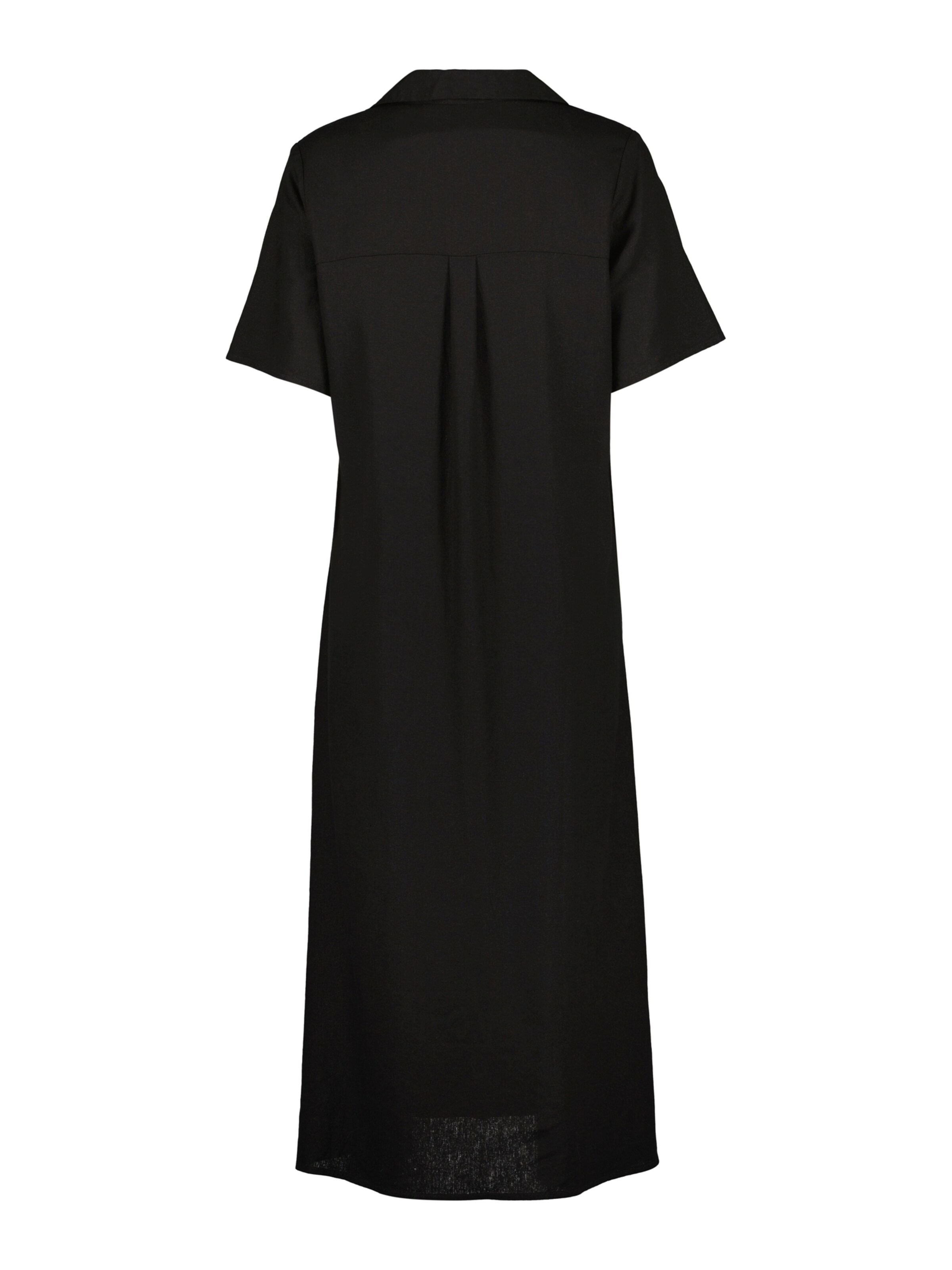 BLUE SEVEN - Vestido camisero en negro