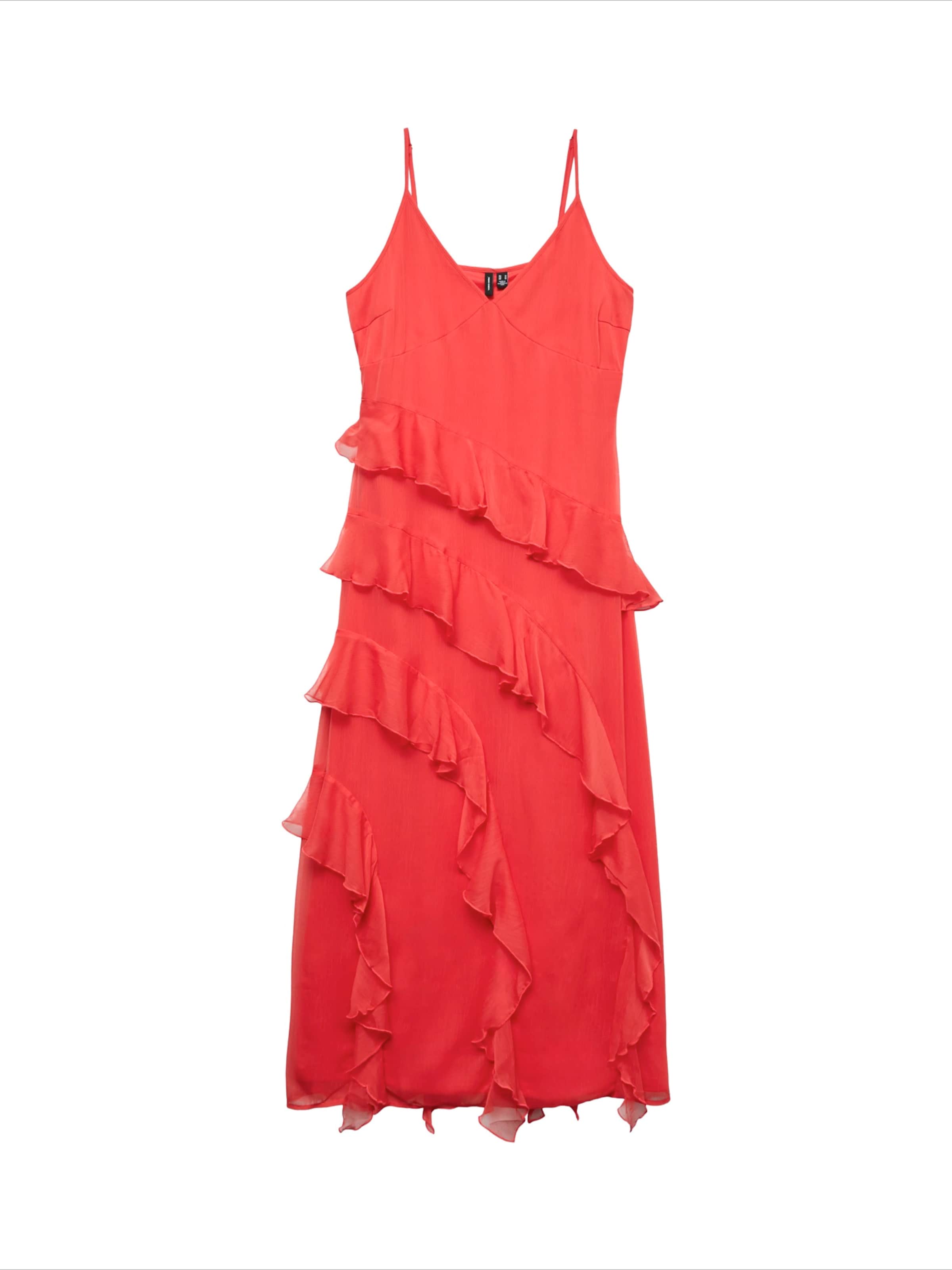 VERO MODA Φόρεμα 'VMSMILLA' σε κόκκινο: μπροστά