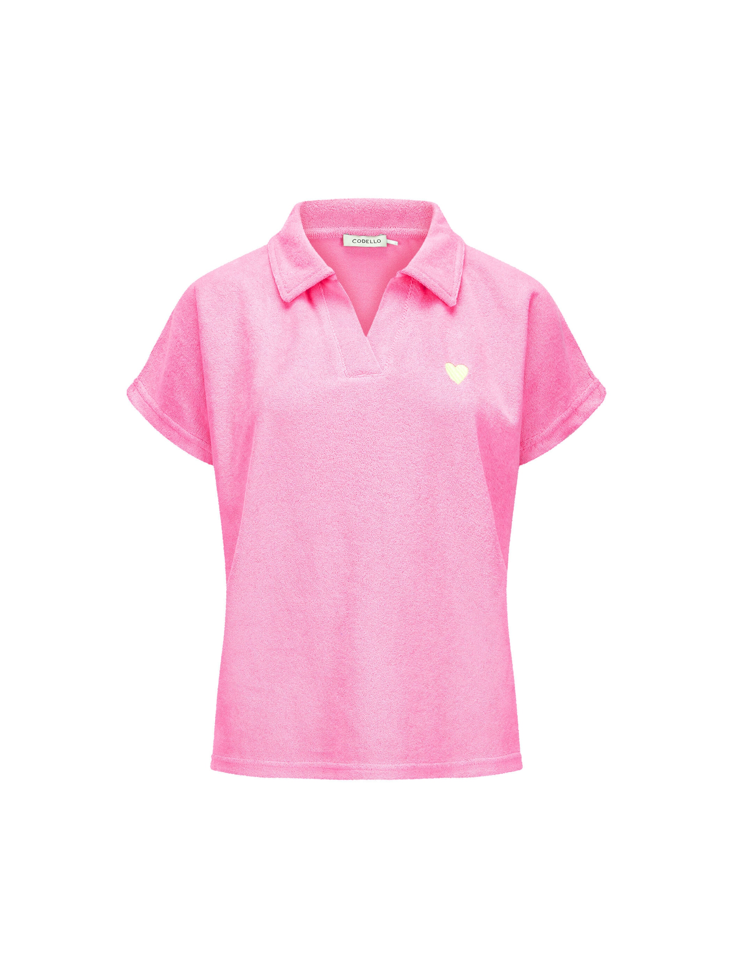 CODELLO Shirt in Roze: voorkant