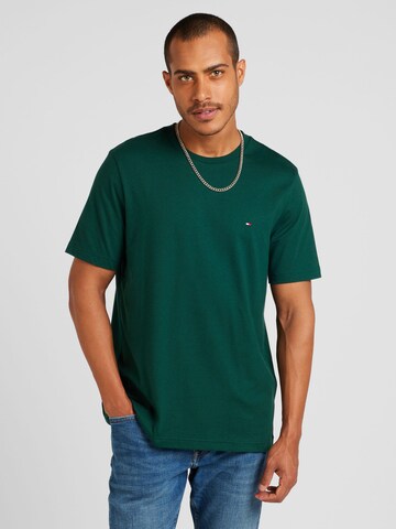 TOMMY HILFIGER - Camiseta 'ESSENTIAL' en verde: frente