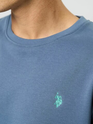 U.S. POLO ASSN. Sweatshirt 'Adler' i blå