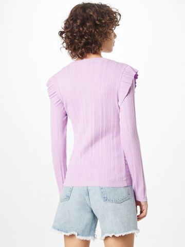 purpurinė ONLY Megztinis 'Fara'