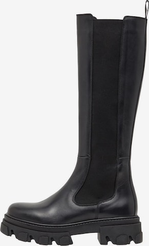 Bottes 'Ginny' Bianco en noir : devant