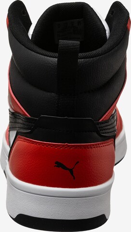 PUMA - Sapatilhas altas 'Rebound V6' em vermelho