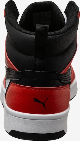 PUMA حذاء رياضي برقبة 'Rebound V6' بلون أحمر