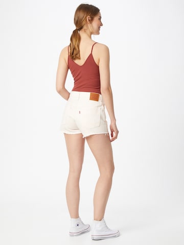 regular Jeans '501® Original Short' di LEVI'S ® in bianco