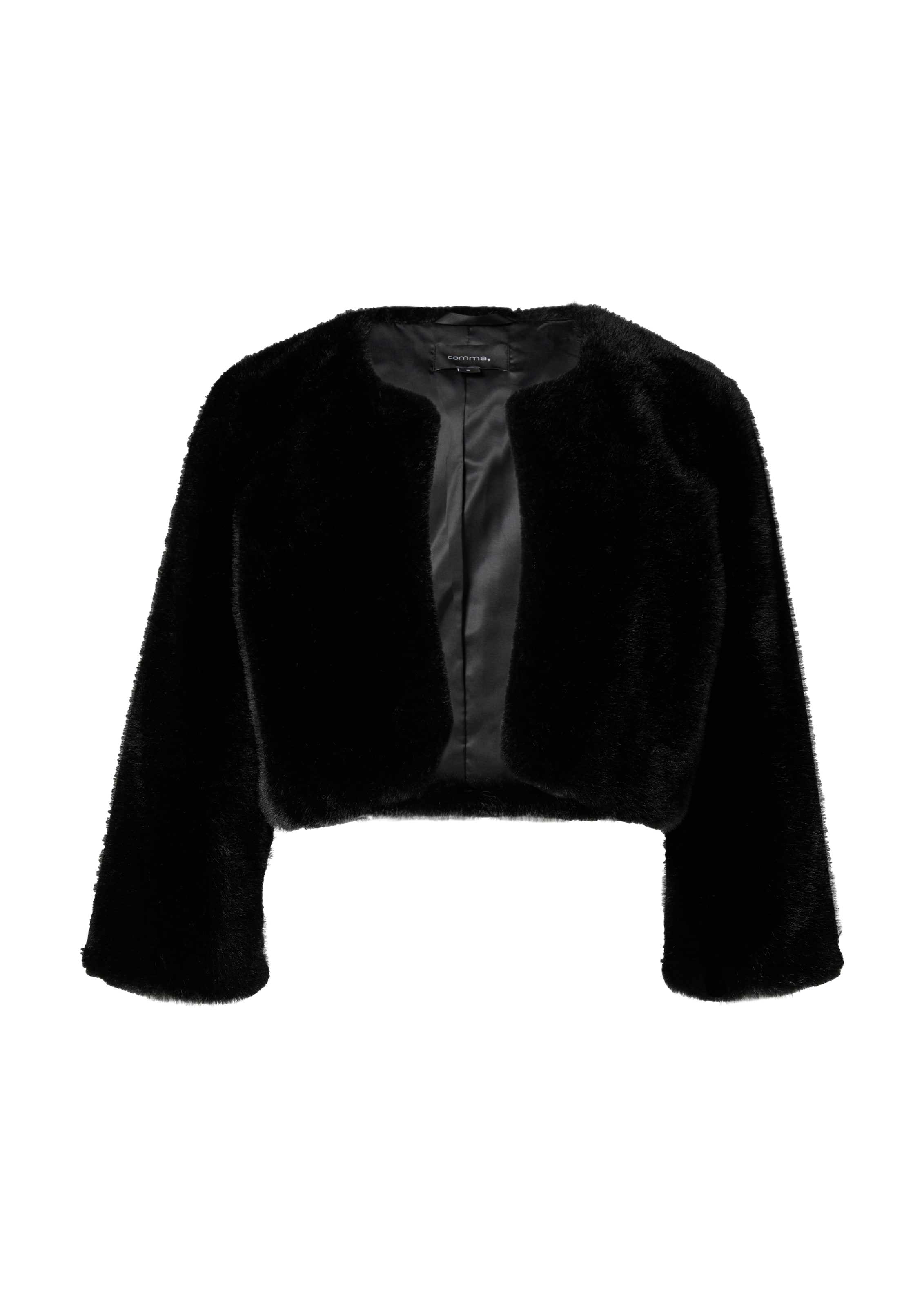 COMMA Bolero in Schwarz: Vorderseite