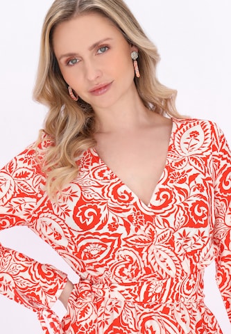 Robe usha FESTIVAL en orange