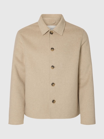 SELECTED Chaqueta de entretiempo en greige, Vista del producto