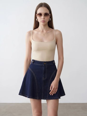Dilvin Tanktops & Camis in Beige