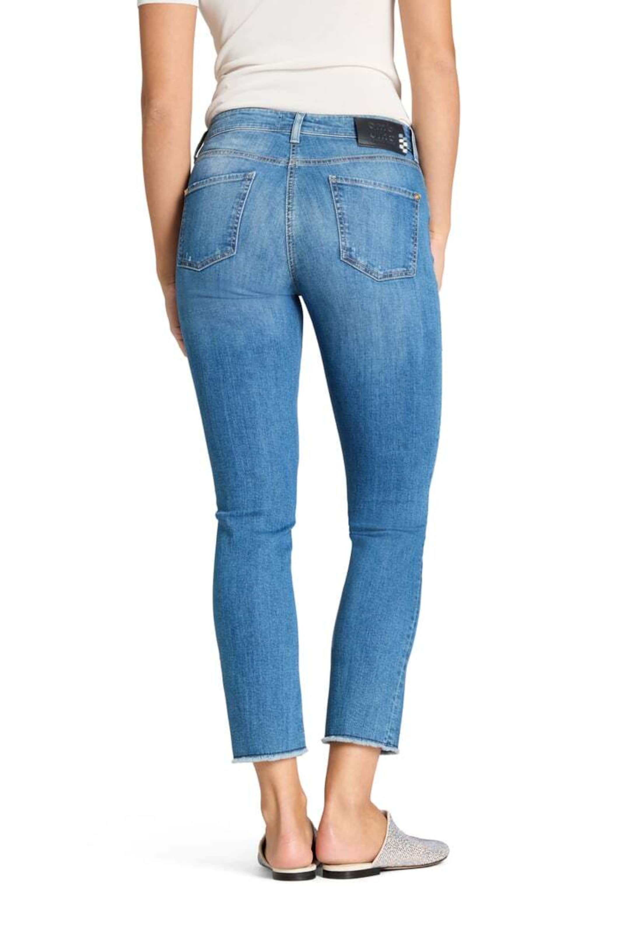 Regular Jean ' Piper Cropped ' Cambio en bleu