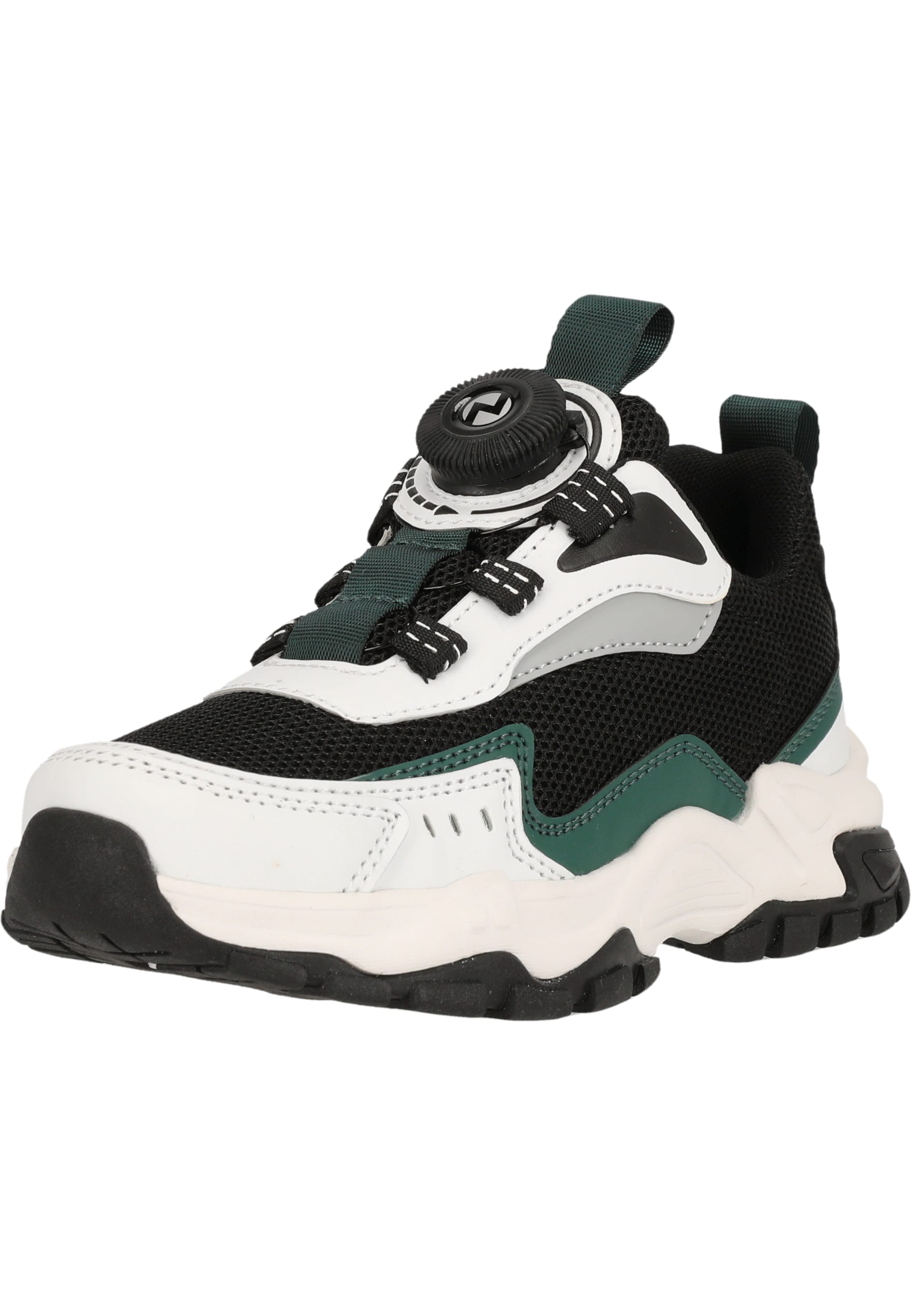 ZigZag Sneaker 'Emeric' in Grün: Vorderseite