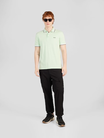 BOSS Green Poloshirt 'Paddy' in Grün