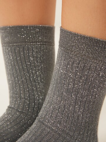 CALZEDONIA Socks in Grey
