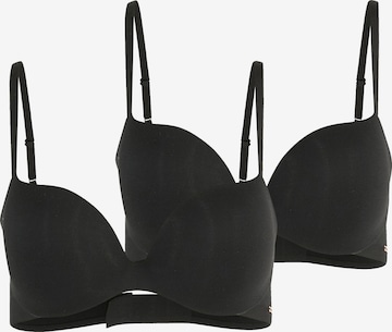 Royal Lounge Intimates Bra ' Royal  Sweetheart ' in Black: front