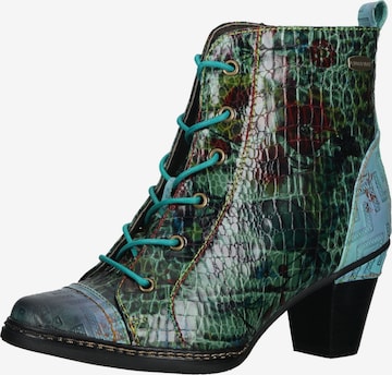 Laura Vita Lace-Up Ankle Boots in Mixed colors: front