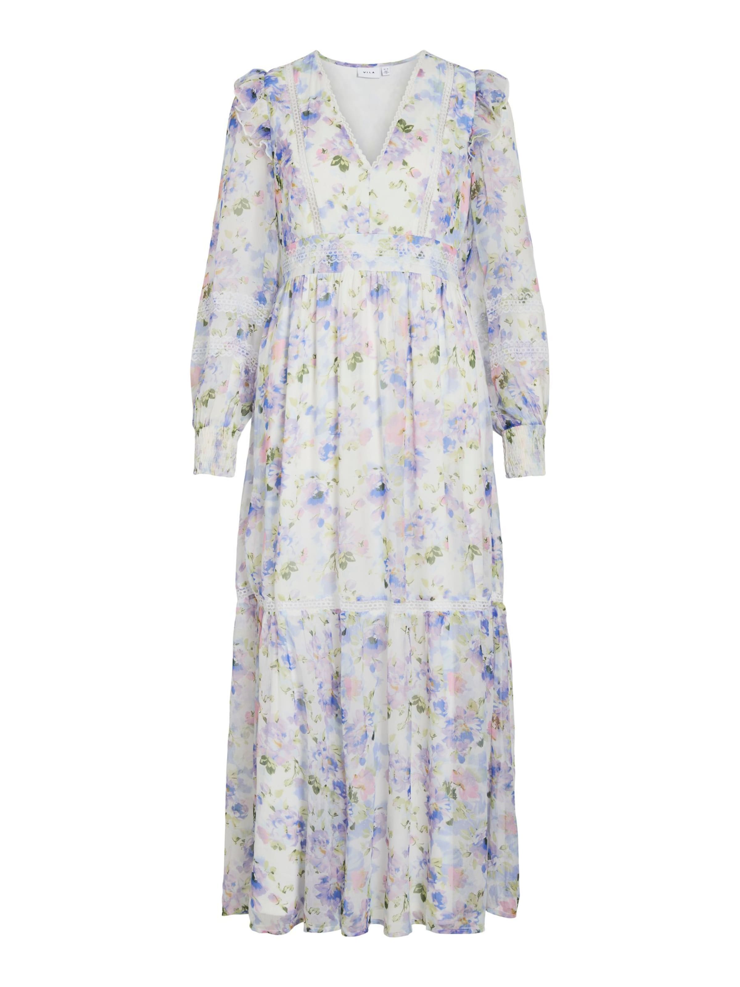 VILA Dress 'VIRoman' in Apple / Lilac / Dusky pink / White, Item view