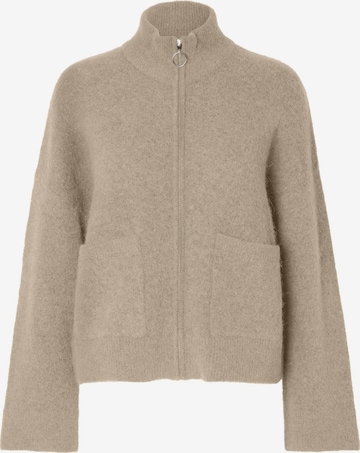 SELECTED FEMME Strickjacke in Beige: predná strana