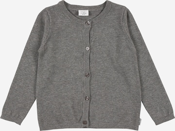Hust & Claire Knit Cardigan 'Cara' in Grey: front