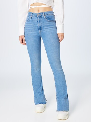 LEVI'S ® Bootcut Jeans '725™ High Rise Bootcut' i blå: framsida