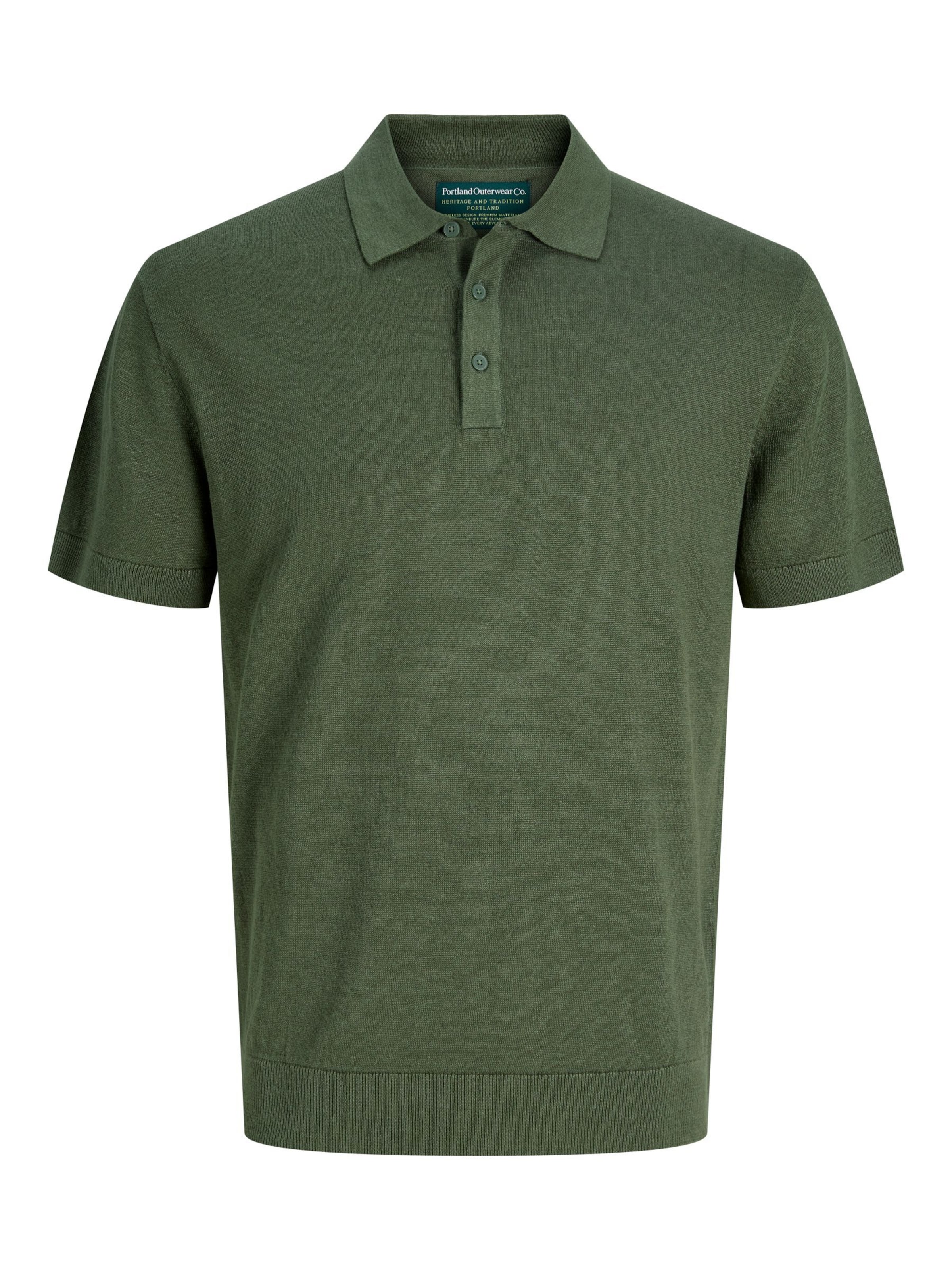 T-Shirt Portland Outerwear Company en vert : devant