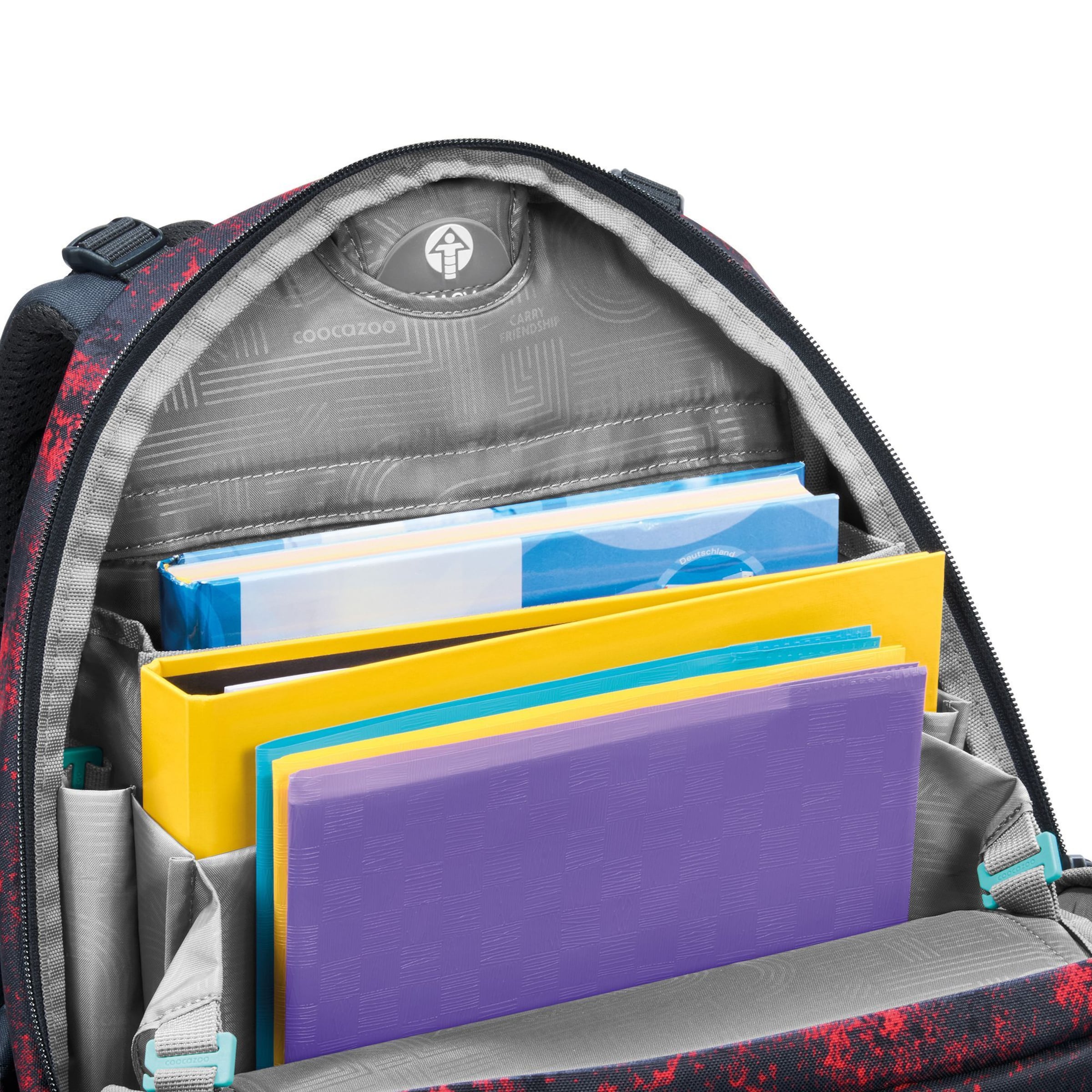 Zaino 'Porter' di Coocazoo in rosso