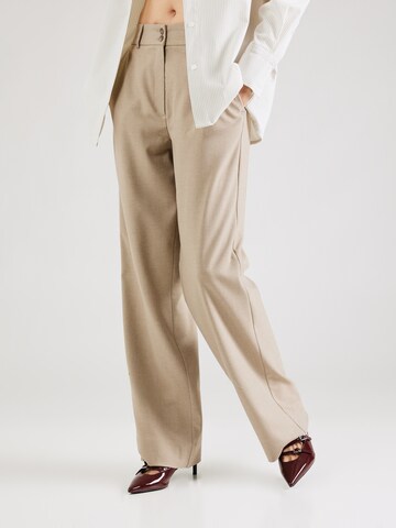 FIVEUNITS Wide Leg Hose  'Sophia' in Beige: Vorderseite