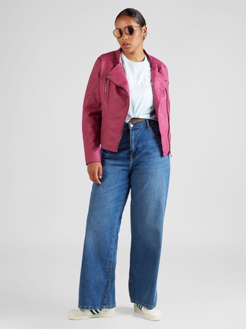 ONLY Carmakoma Jacke 'NEW AVANA' in Rot