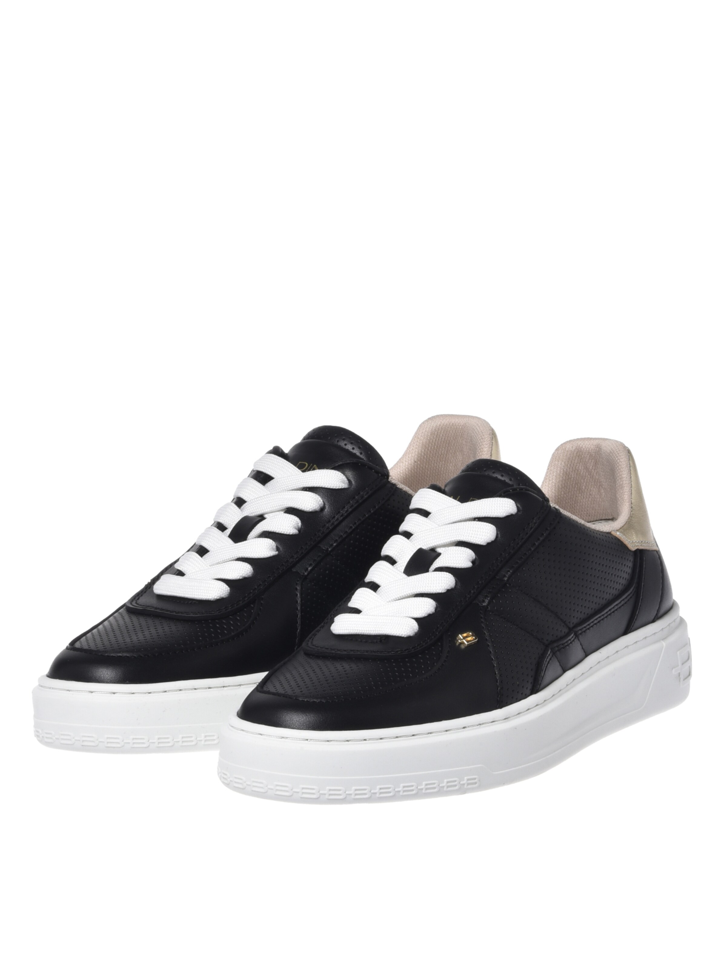 BALDININI Platform trainers in Black