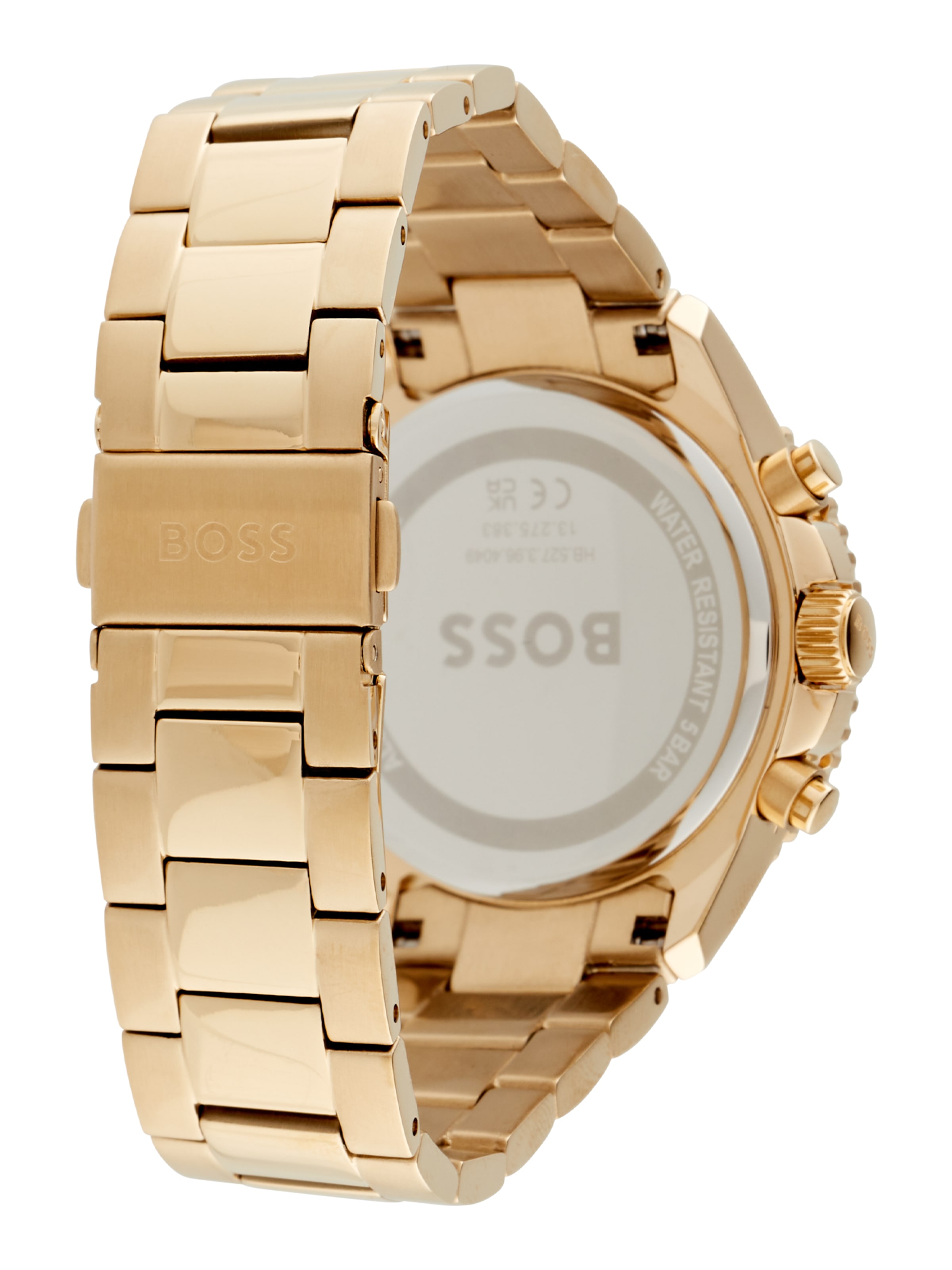BOSSAnalogni sat 'RUNNER FOR HER' - zlatna boja