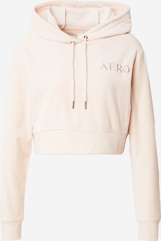AÉROPOSTALE Sweatshirt in Beige: front