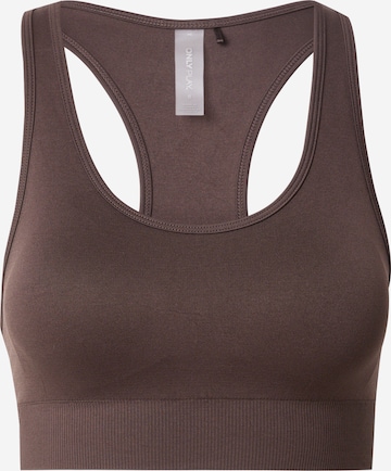 Soutien-gorge de sport 'ONPDAISY' ONLY PLAY en marron : devant