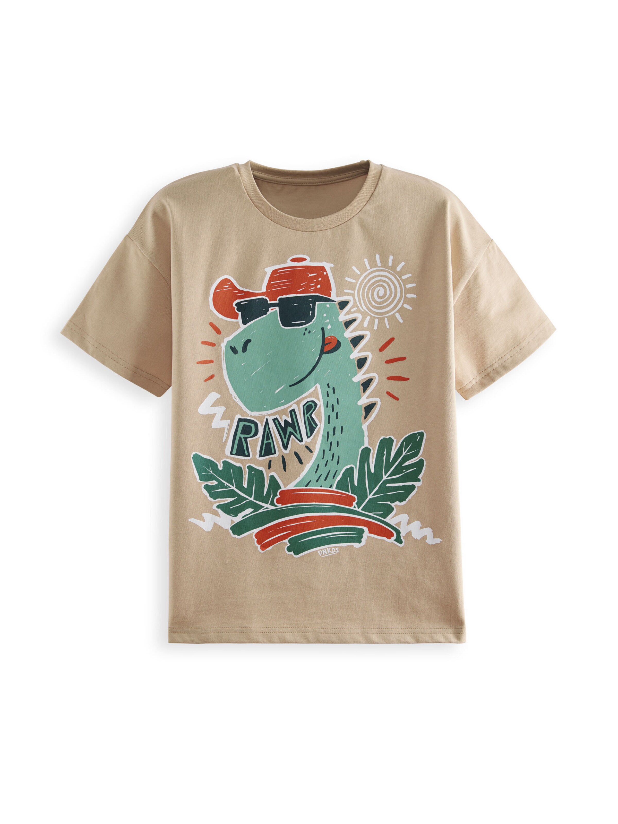 Denokids Set 'Summer Dino' in Beige