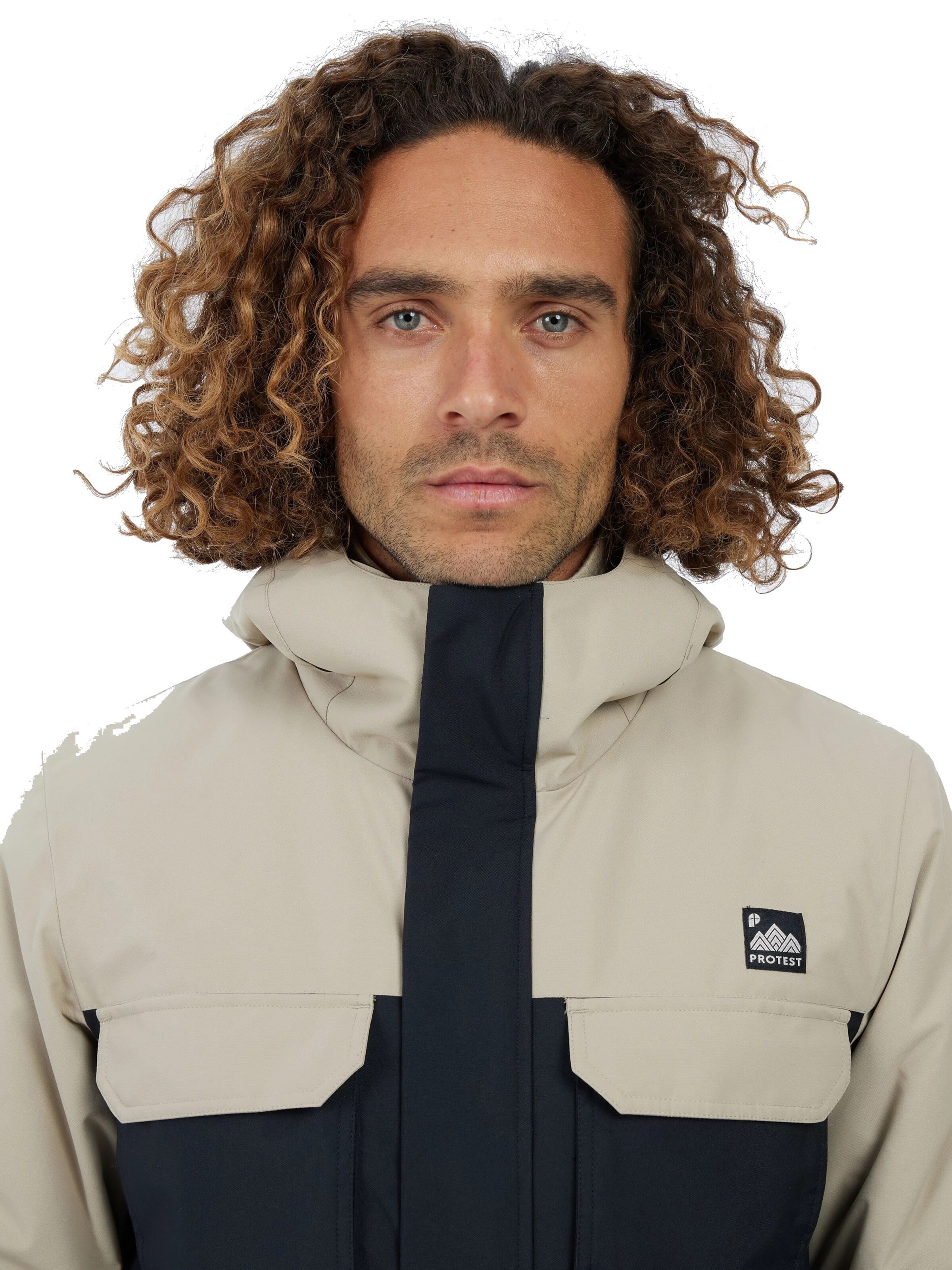PROTEST Winter Jacket in Beige