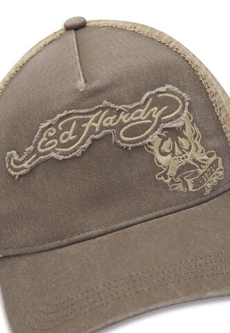 Ed Hardy Cap in Beige