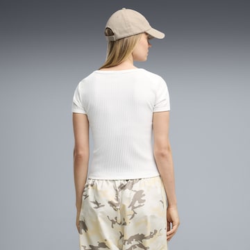PUMA Shirt 'Essentials' in Wit