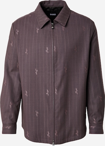 purpurinė BOSS Demisezoninė striukė 'Carper': priekis