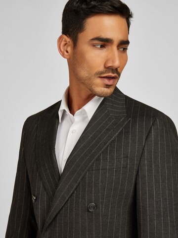 HECHTER PARIS Slim fit Business-colbert in Grijs