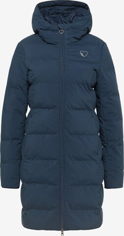 MYMO Winter Coat in Blue: front