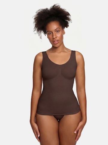 cfab (formerly creamy fabrics) Shapingtop 'Figurformendes Shapewear Tanktop' in Bruin