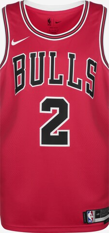 NIKE Tricot 'NBA Chicago Bulls Lonzo Ball ' in Rood: voorkant