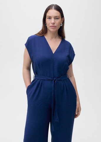 MANGO Jumpsuit 'Lorain' in Blau