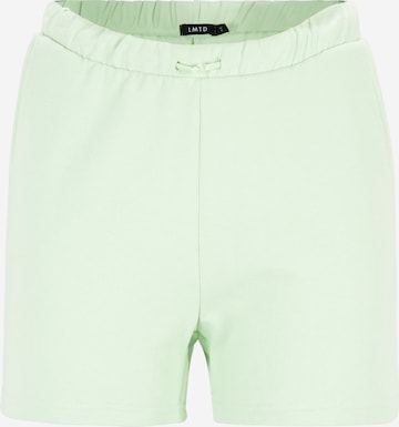 Regular Pantaloni de la LMTD pe verde: față