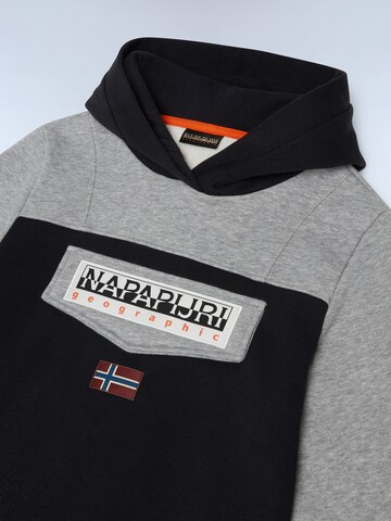 NAPAPIJRI Sweatshirt 'BURGEE' in Grey