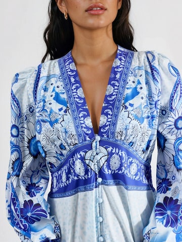 MSN Collection Obleka 'Maxi' | modra barva