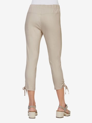 Linea Tesini by heine - Slimfit Pantalón en beige